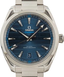 HandMade The Omega Seamaster Aqua Terra Blue Teak Dial