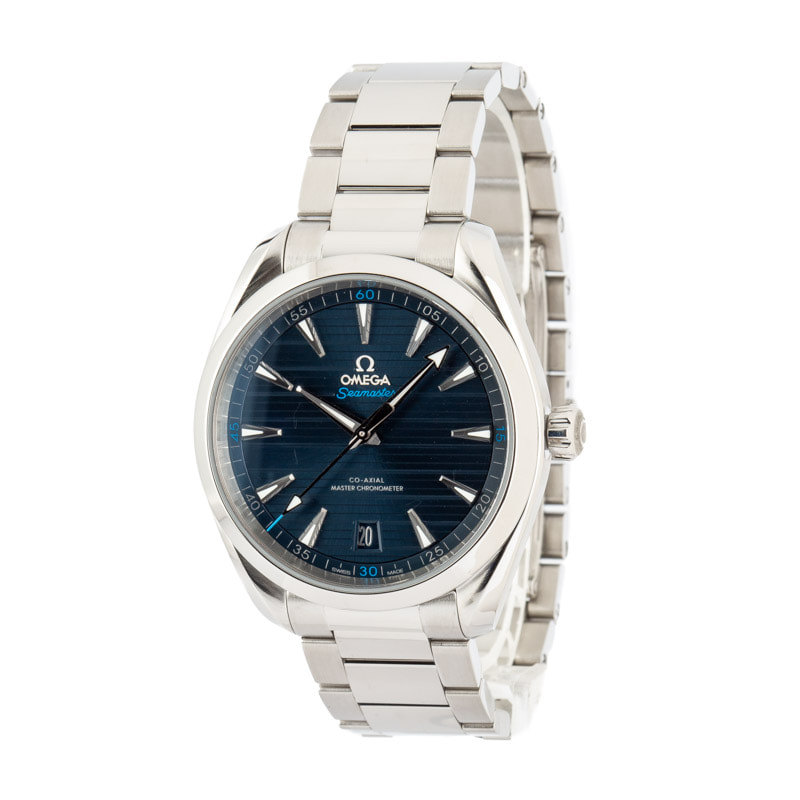 HandMade The Omega Seamaster Aqua Terra Blue Teak Dial - Image 2