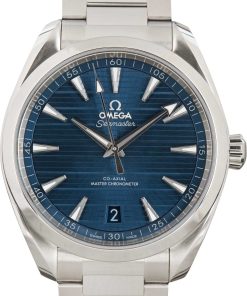 HandMade The Omega Seamaster Aqua Terra 150M Blue Dial Stainless Steel