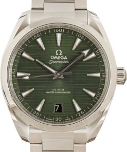 HandMade The Omega Seamaster Aqua Terra 150M Green Teak Dial