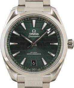 HandMade The Omega Seamaster Aqua Terra 150M Green Teak Dial