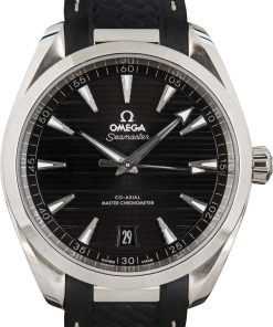 HandMade The Omega Seamaster Aqua Terra Black Index Dial