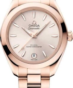 HandMade The Omega Seamaster Aqua Terra 150M Sedna Gold