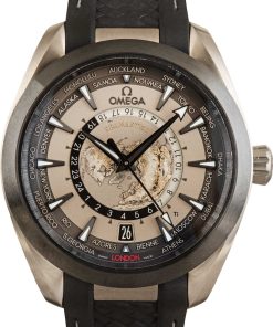 HandMade The Omega Seamaster Aqua Terra Titanium on Rubber