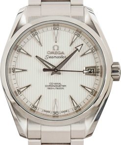 HandMade The Omega Seamaster Aqua Terra White Dial