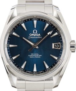 HandMade The Omega Seamaster Aqua Terra Blue Dial