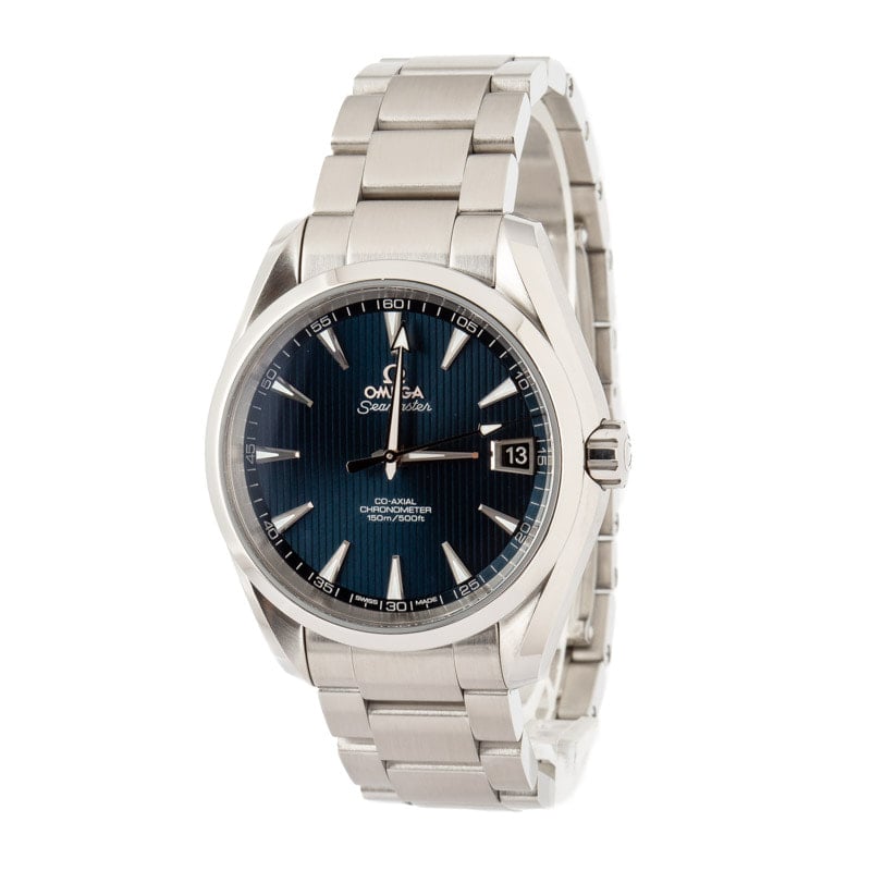 HandMade The Omega Seamaster Aqua Terra Blue Dial - Image 2