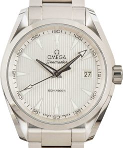 HandMade The Omega Seamaster Aqua Terra 150M Silver Teak