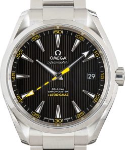 HandMade The Omega Seamaster Black Teak Dial Aqua Terra