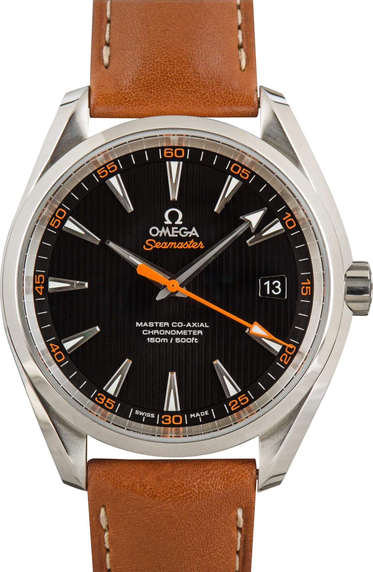 HandMade The Omega Seamaster Aqua Terra Black Teak Dial