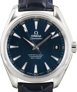 HandMade The Omega Seamaster Aqua Terra Teak Blue Dial