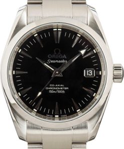 HandMade The Omega Seamaster Aqua Terra Black Dial