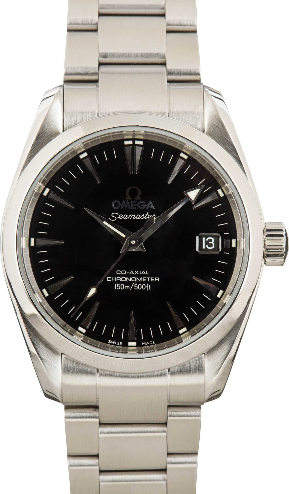 HandMade The Omega Seamaster Aqua Terra Black Dial