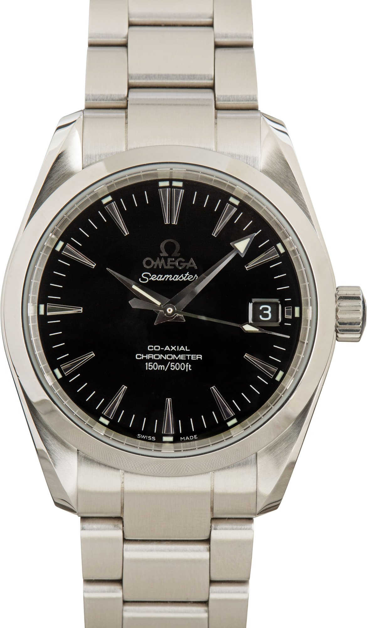 HandMade The Omega Seamaster Aqua Terra Black Dial