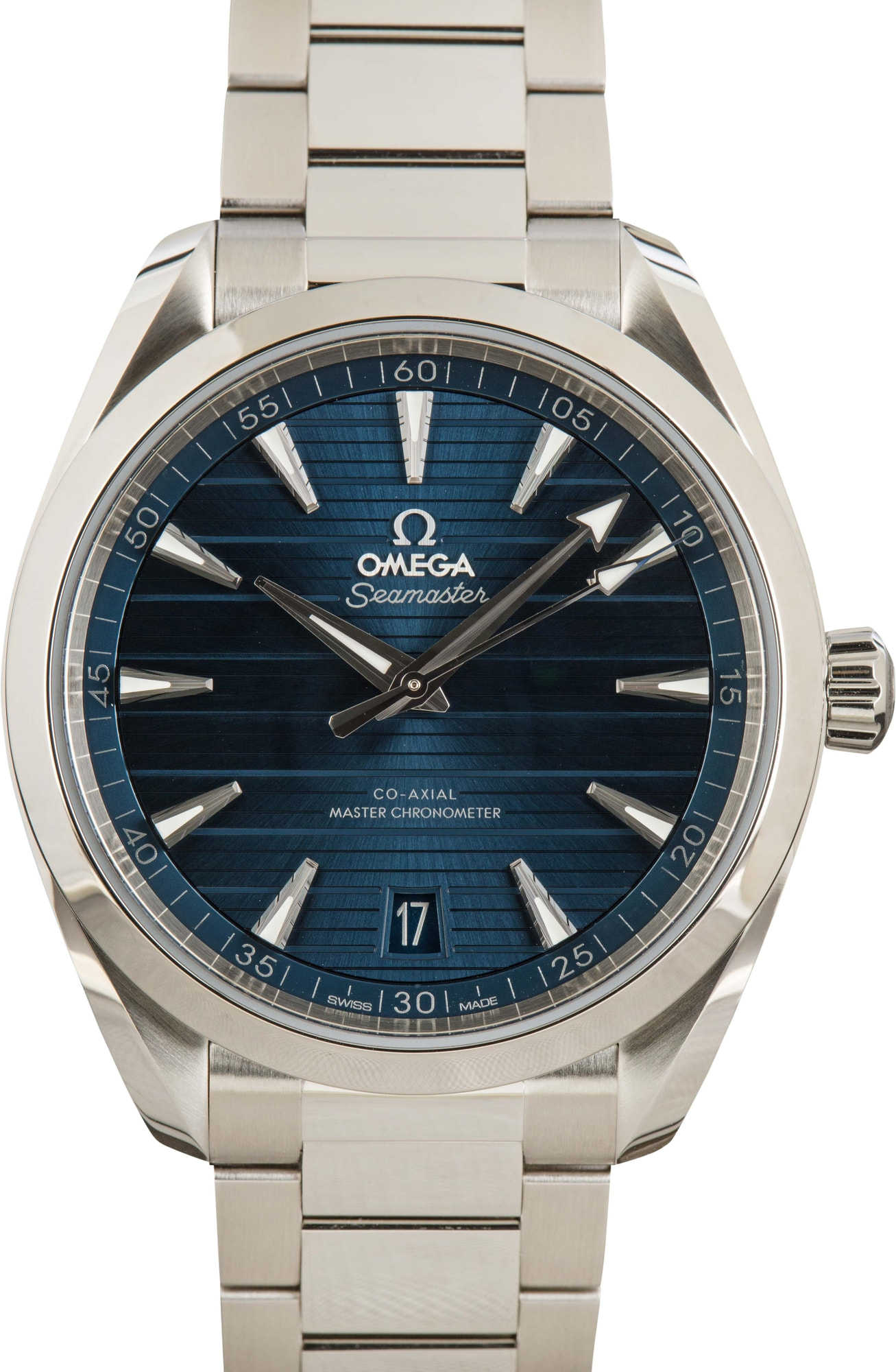HandMade The Omega Seamaster Aqua Terra 150M Blue Dial Stainless Steel
