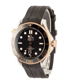 Alternative view of HandMade The Omega Seamaster 18k Sedna Gold & Steel