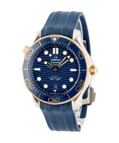 Alternative view of HandMade The Omega Seamaster Stainless Steel & 18k Yellow Gold