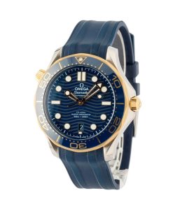 Alternative view of HandMade The Omega Seamaster Stainless Steel & 18k Yellow Gold