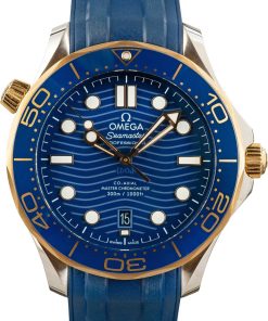 HandMade The Omega Seamaster Stainless Steel & 18k Yellow Gold