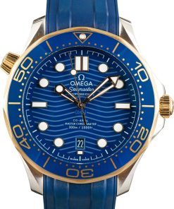 HandMade The Omega Seamaster Stainless Steel & 18k Yellow Gold