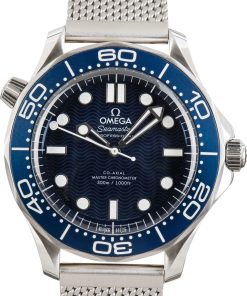 HandMade The Omega Seamaster James Bond 60th Anniversary Blue Dial
