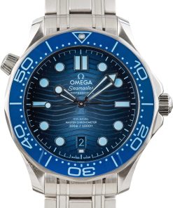 HandMade The Omega Seamaster Diver Blue Wave Dial