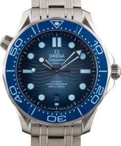 HandMade The OMEGA Seamaster Diver Summer Blue Wave Dial