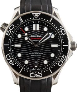 HandMade The Omega Seamaster 300M Chronometer Black Wave