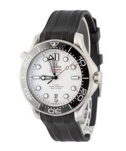 Alternative view of HandMade The Omega 42MM Seamaster Diver White Wave Dial