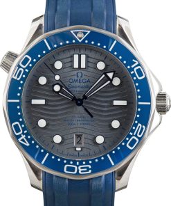 HandMade The Omega Seamaster Diver 300M Wave Dial