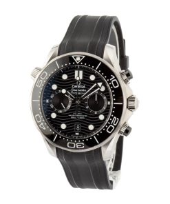 Alternative view of HandMade The Omega Seamaster Diver 300M 44MM Steel on Rubber