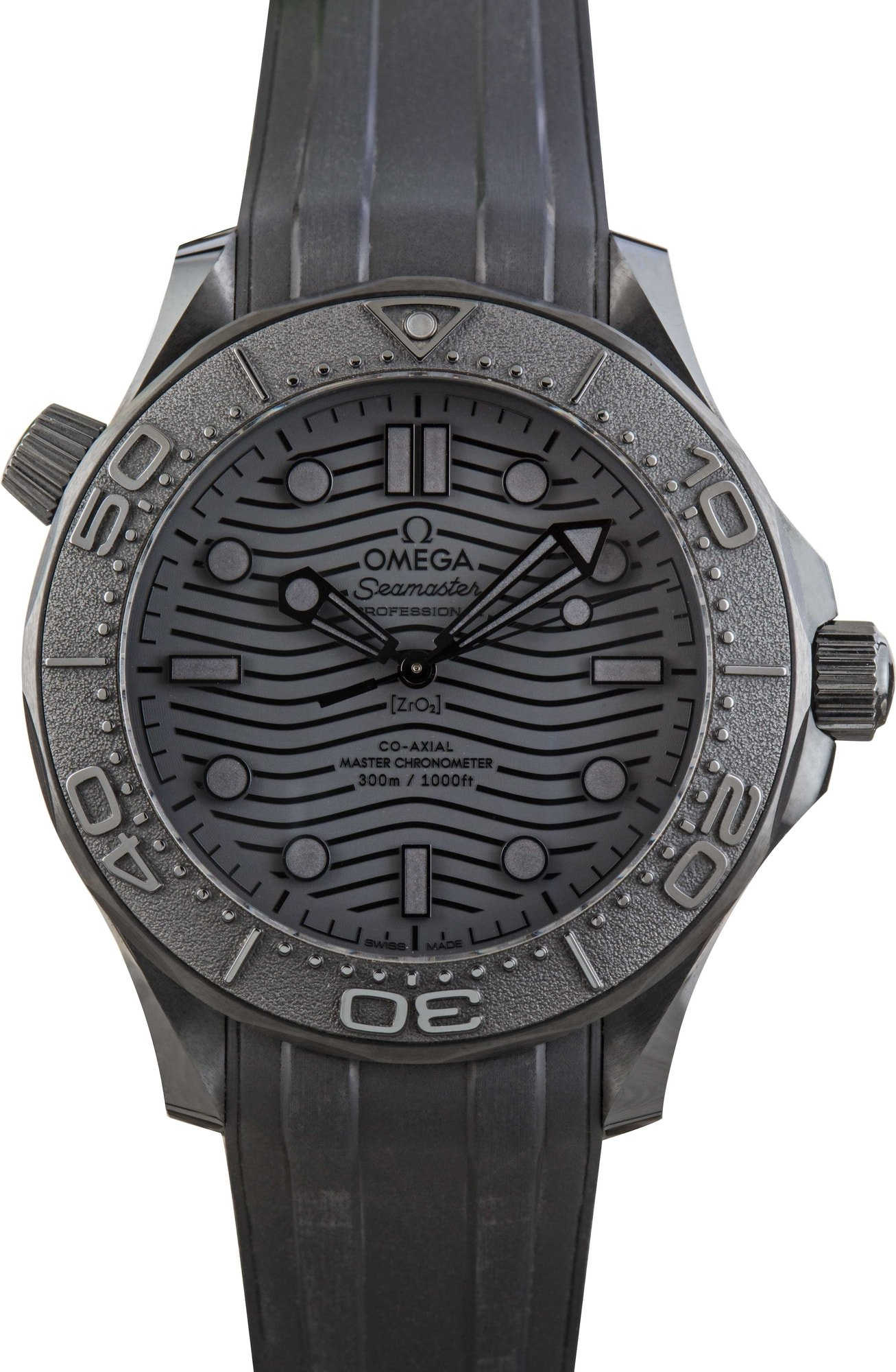 HandMade The Omega Seamaster Diver 300M Black Ceramic