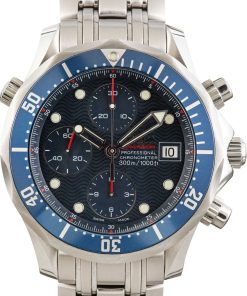 HandMade The Omega Seamaster 300M Blue Wave Dial