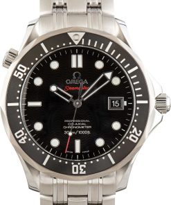 HandMade The Omega Seamaster Planet Ocean 600M Black Wave Dial