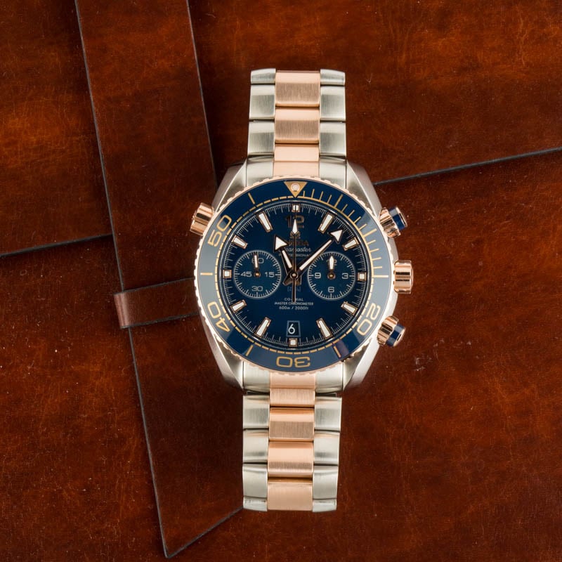 HandMade The Omega Seamaster Planet Ocean 600M Blue Dial - Image 6