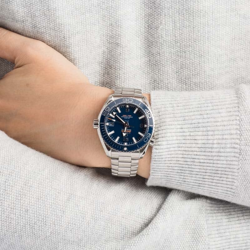 HandMade The Omega Seamaster Planet Ocean Blue Dial - Image 5