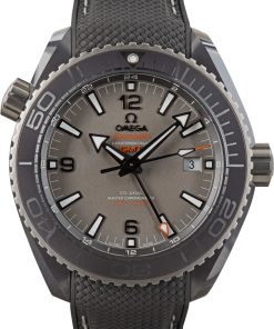 HandMade The Omega Seamaster Planet Ocean 600M Grey Ceramic