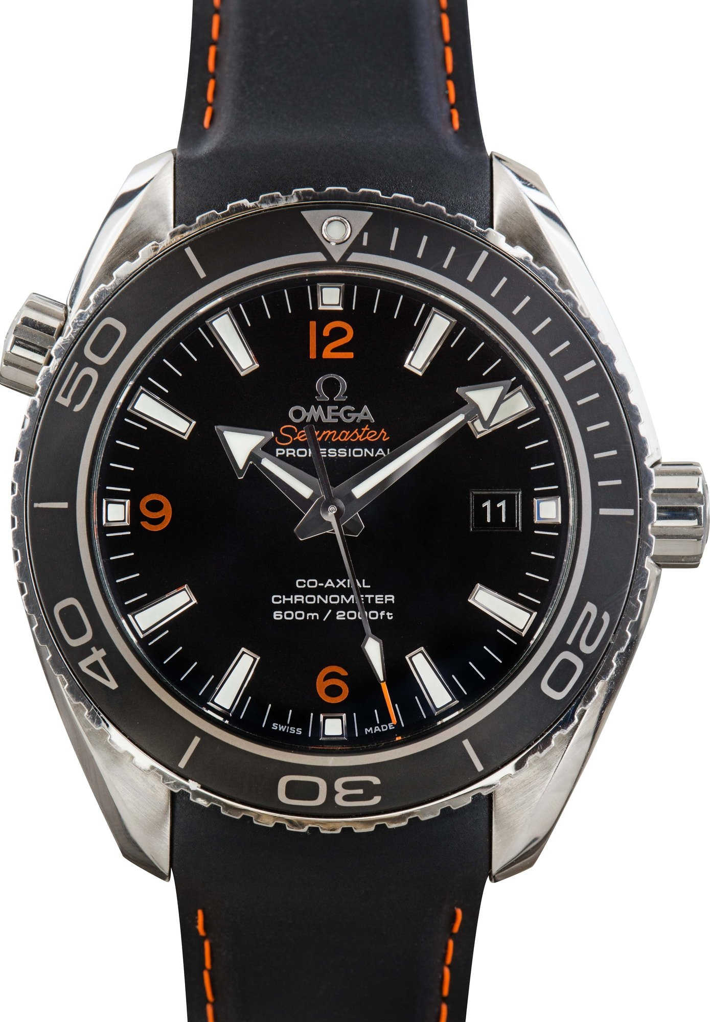 HandMade The Omega Seamaster Planet Ocean Co-Axial Black Dial
