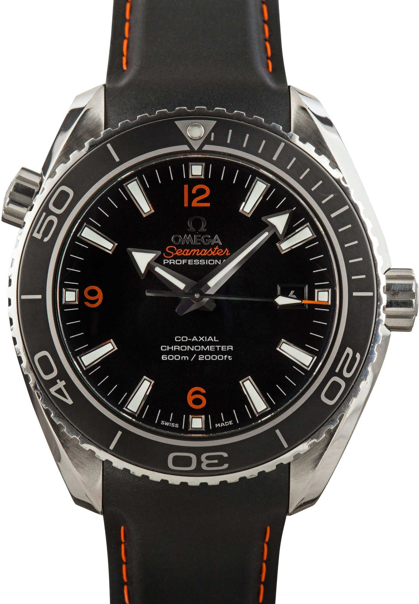 HandMade The Omega Seamaster Planet Ocean Co-Axial Black Dial