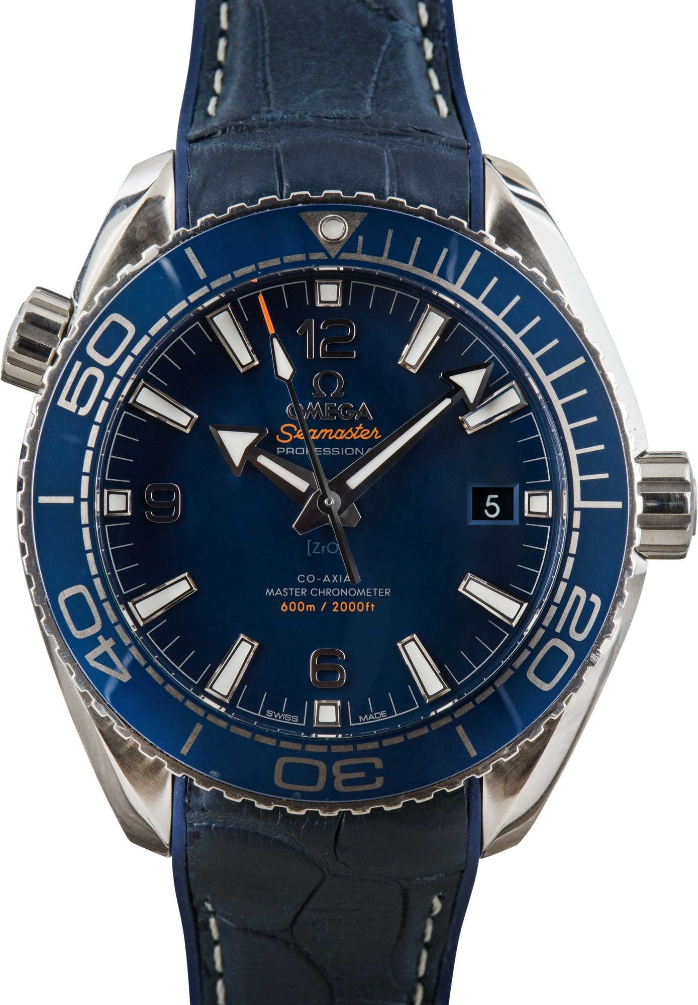 HandMade The Omega Seamaster Planet Ocean 600M Blue Dial