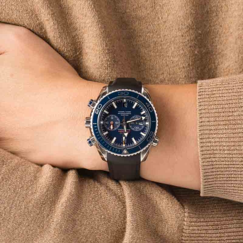 HandMade The Omega Seamaster Planet Ocean 600M Titanium on Rubber Strap - Image 5