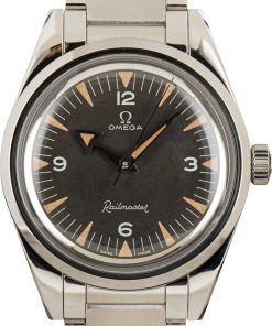 HandMade The Omega Seamaster Railmaster Black