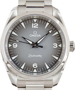 HandMade The Omega Seamaster Railmaster Grey Gradient Dial