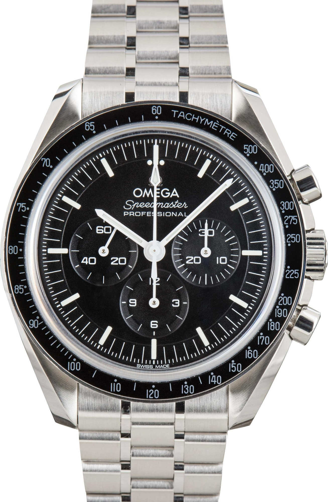 HandMade The Omega Speedmaster Moonwatch 42MM Stainless Steel
