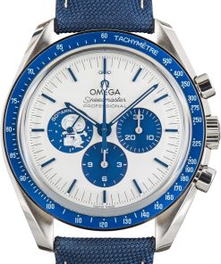 HandMade The Omega Speedmaster Anniversary Series Silver Snoopy Award 42MM Steel