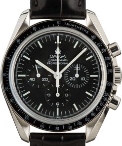 HandMade The Men's Omega Speedmaster Moonwatch 42MM Leather Band