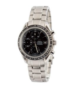 Alternative view of HandMade The Omega Speedmaster Black Dial Date / Day-Date Stainless Steel