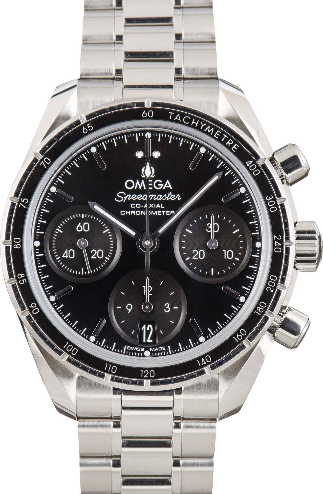 HandMade The Omega Speedmaster 38 Black Dial