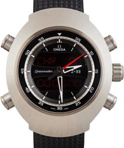 HandMade The Omega Speedmaster Spacemaster Z-33 Titanium on Rubber