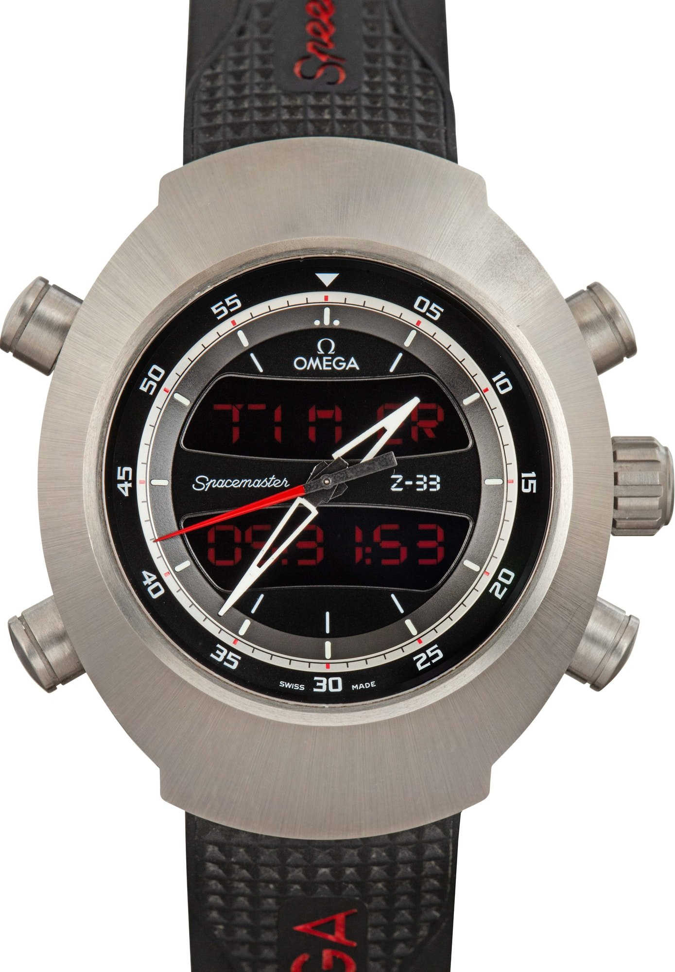 HandMade The Omega Speedmaster Spacemaster Z-33 Titanium